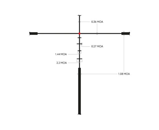 Оптический прицел Hawke Endurance FD 1.7-10x44 сітка LR2 з підсвічуванням (16412), изображение 6