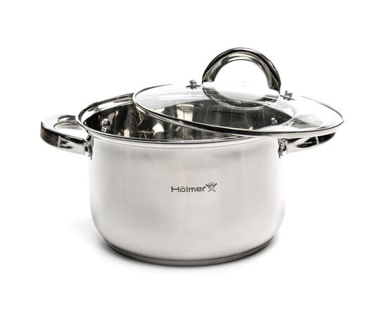 Кастрюля Hölmer з кришкою 3,6л (CR-18435-SS), изображение 2