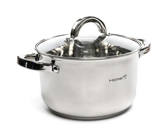 Кастрюля Hölmer з кришкою 3,6л (CR-18435-SS), изображение 3