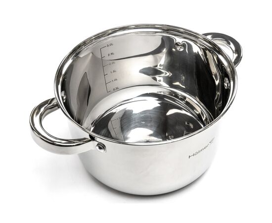 Кастрюля Hölmer з кришкою 3,6л (CR-18435-SS), изображение 7