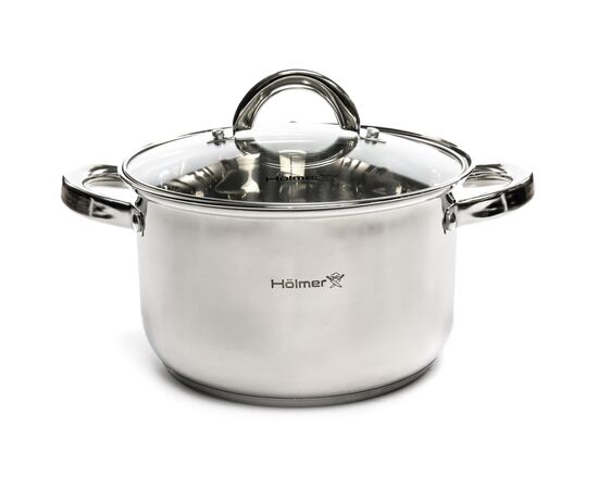 Кастрюля Hölmer з кришкою 3,6л (CR-18435-SS)