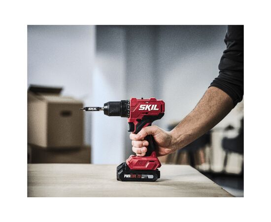 Шуруповерт Skil 3011 HA Li-Ion 20V, безщітковий ударний Li-Ion 20V, 2x2.0Ah, зарядний пристрій, кейс (DD1E3011HA), зображення 2