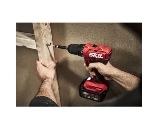 Шуруповерт Skil 3011 HA Li-Ion 20V, безщітковий ударний Li-Ion 20V, 2x2.0Ah, зарядний пристрій, кейс (DD1E3011HA), зображення 5