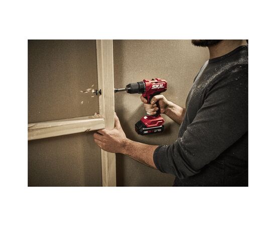 Шуруповерт Skil 3011 HA Li-Ion 20V, безщітковий ударний Li-Ion 20V, 2x2.0Ah, зарядний пристрій, кейс (DD1E3011HA), зображення 6