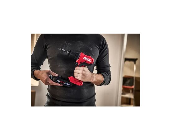 Шуруповерт Skil 3011 HA Li-Ion 20V, безщітковий ударний Li-Ion 20V, 2x2.0Ah, зарядний пристрій, кейс (DD1E3011HA), зображення 9