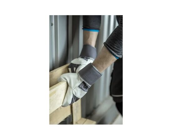 Защитные перчатки Hoegert SALZACH HT5K732-11 кожаный графит, 11 (HT5K732-11), изображение 2