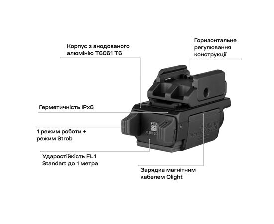 Фонарь Olight PL-Mini 3 Valkyrie Black (0.0002.0093), изображение 11