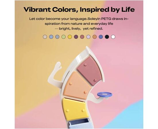 Пластик для 3D-принтера Creality Soleyin PETG 1.75мм, 1кг, Red Brick (3301030159), изображение 3