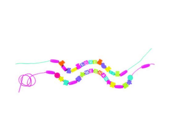 Набор для творчества Melissa&Doug Мега-набор деревянных бусин Алфавит (MD13774), изображение 3