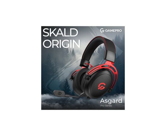 Наушники GamePro Asgard Skald Origin Black/Red (HS850BR), изображение 6