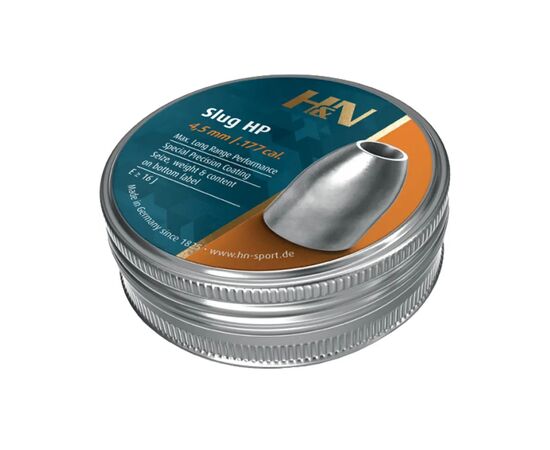 Пульки H&N Slug HP 4.5 мм, 1,04 г, 300 шт/уп (96345101601)