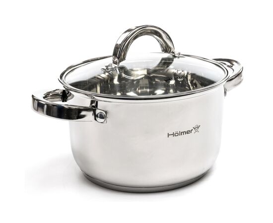 Кастрюля Hölmer з кришкою 2,6л (CR-18426-SS), изображение 2