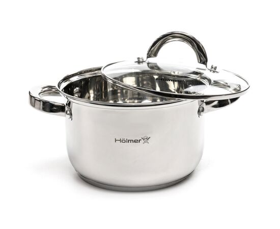 Кастрюля Hölmer з кришкою 2,6л (CR-18426-SS), изображение 7