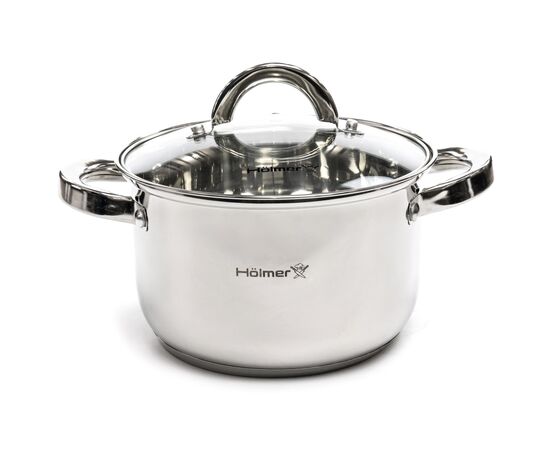 Кастрюля Hölmer з кришкою 2,6л (CR-18426-SS)