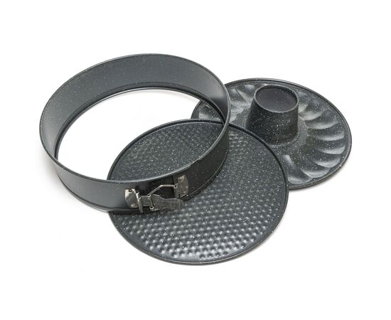 Форма для випікання Hölmer зі знімним дном Комплект 26 і 28 см (BCR-0626-RCG+BCR-0628-RCG Sweet cake Granite), зображення 6