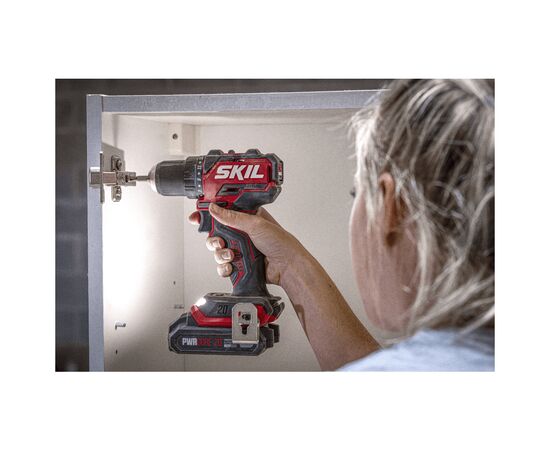 Шуруповерт Skil 3065 CA Compact Li-Ion 20V, безщеточное ударное, 2.0Ah, зарядное устройство (DD1E3065CA+BC1E3136A), изображение 3