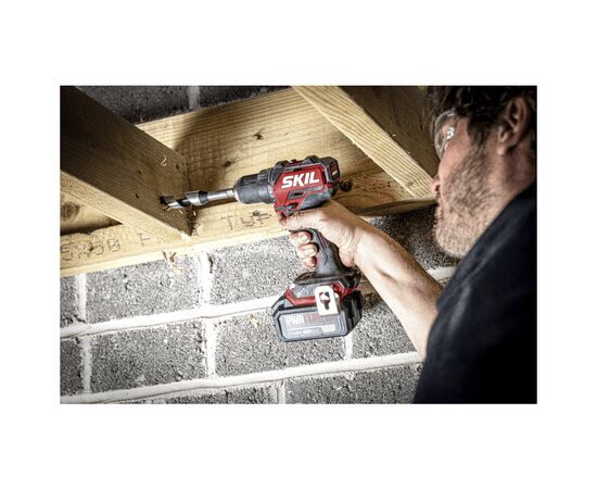 Шуруповерт Skil 3065 CA Compact Li-Ion 20V, безщеточное ударное, 2.0Ah, зарядное устройство (DD1E3065CA+BC1E3136A), изображение 5