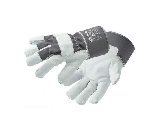 Защитные перчатки Hoegert SALZACH HT5K732-10 кожаный графит, 10 (HT5K732-10)