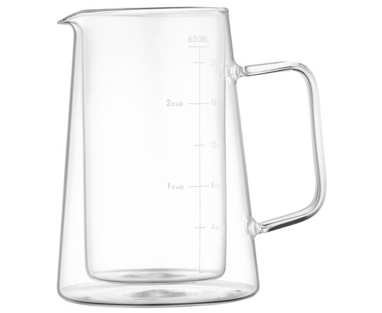 Френч-пресс Ardesto Black Mars з подвійними стінками 650 мл (AR1906DWB), изображение 5