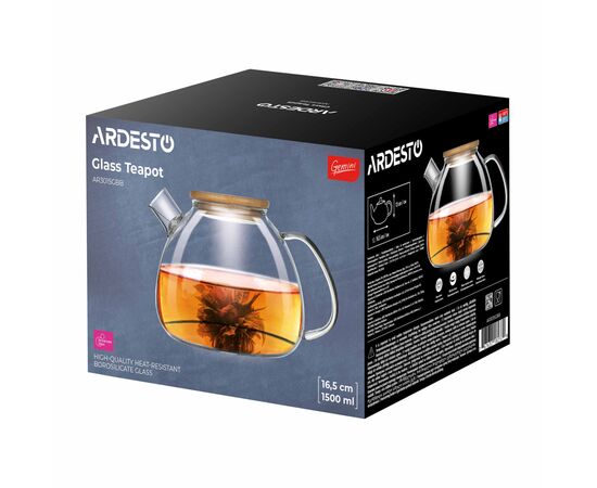 Заварник Ardesto Gemini Bubble 1500 мл (AR3015GBB), изображение 2