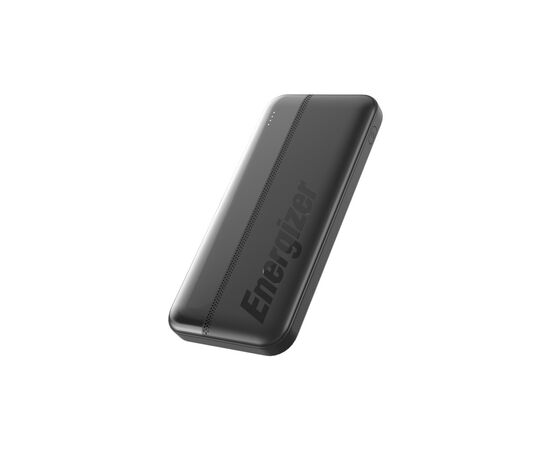 Батарея универсальная Energizer 10000mAh 15W, USB-А, 2*USB-C, Black (UE10050CC), изображение 2