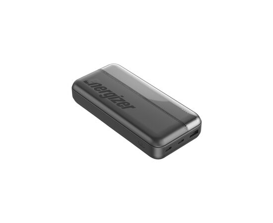 Батарея универсальная Energizer 20000mAh 15W, USB-А, 2*USB-C, Black (UE20050CC), изображение 2