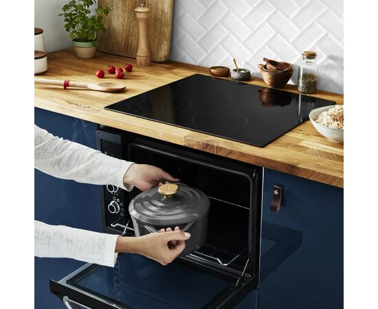 Кастрюля Tefal Air, з кришкою, 3.1л, алюміній, чорний (E2554404), изображение 4