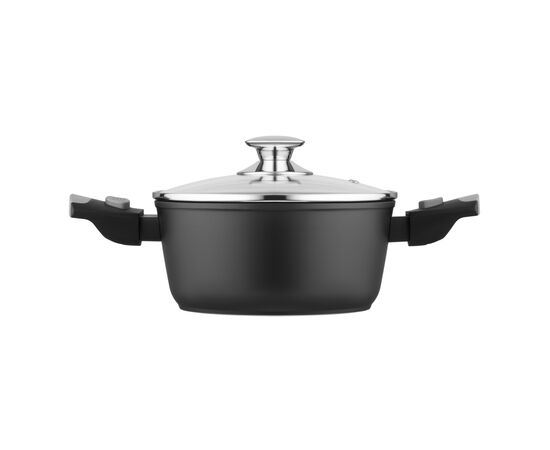 Кастрюля Ardesto Gemini Bari, 2.5л, алюміній, чорний (AR1925AC), изображение 2