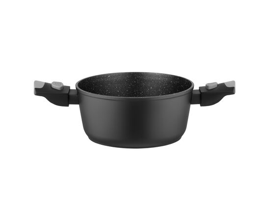 Кастрюля Ardesto Gemini Bari, 2.5л, алюміній, чорний (AR1925AC), изображение 3