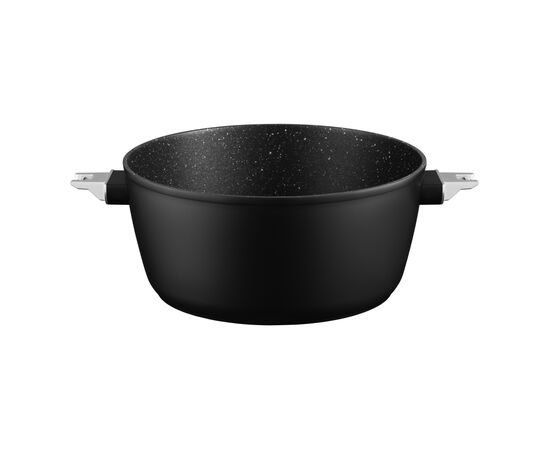 Кастрюля Ardesto Gemini Bari, 3.9л, алюміній, чорний (AR1939AC), изображение 5