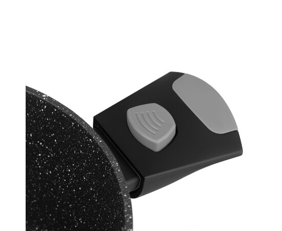 Кастрюля Ardesto Gemini Bari, 3.9л, алюміній, чорний (AR1939AC), изображение 6