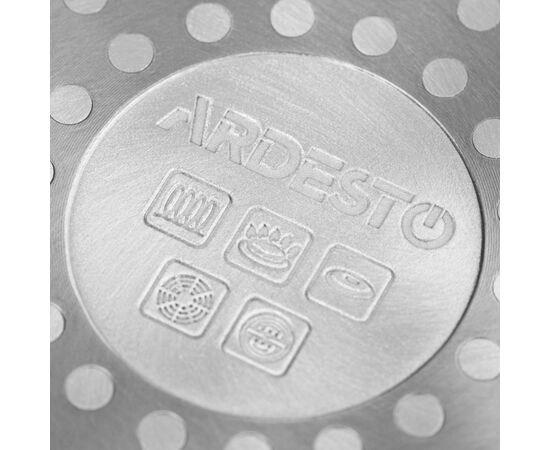 Кастрюля Ardesto Gemini Bari, 3.9л, алюміній, чорний (AR1939AC), изображение 8