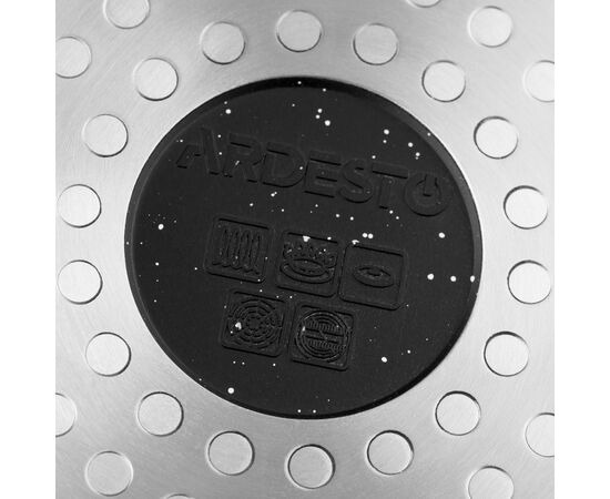 Ковш Ardesto Gemini Anzio, 1.4л, алюміній, чорний (AR2412GES), изображение 7