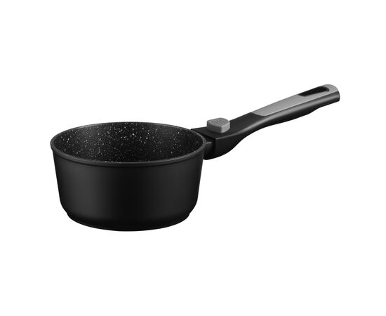 Ковш Ardesto Gemini Bari, 1.3л, алюміній, чорний (AR1913AS), изображение 4