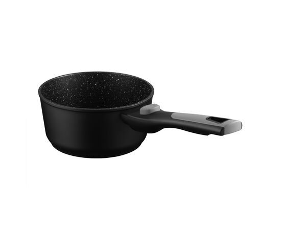 Ковш Ardesto Gemini Bari, 1.3л, алюміній, чорний (AR1913AS), изображение 5