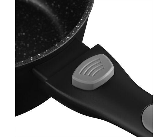 Ковш Ardesto Gemini Bari, 1.3л, алюміній, чорний (AR1913AS), изображение 7