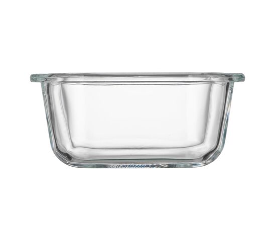 Пищевой контейнер Ardesto Gemini квадратний, 0.31л, боросилікатне скло, прозорий (AR1230BSQ), изображение 4