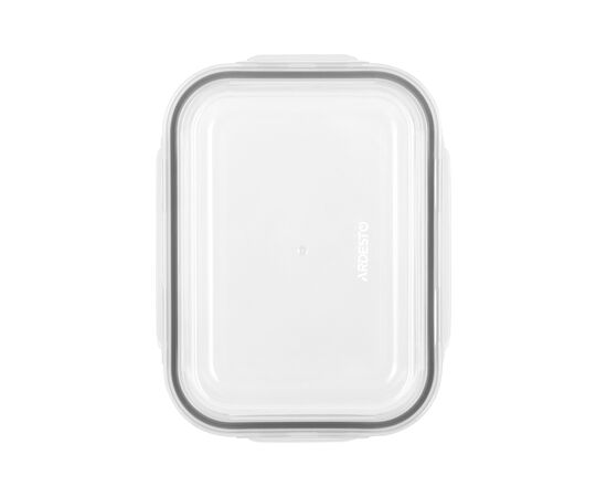 Харчовий контейнер Ardesto Gemini прямокутний, 1.5л, боросилікатне скло, прозорий (AR1215RCB), зображення 2