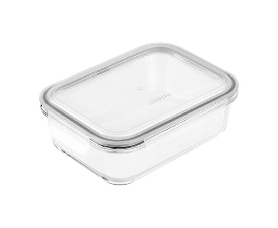 Харчовий контейнер Ardesto Gemini прямокутний, 1.5л, боросилікатне скло, прозорий (AR1215RCB)