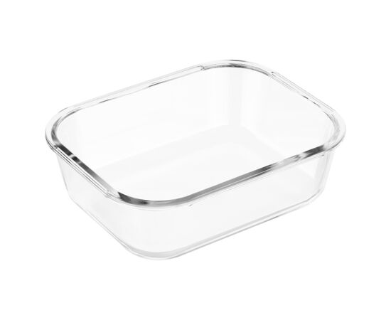 Харчовий контейнер Ardesto Gemini прямокутний, 2.26л, боросилікатне скло, прозорий (AR1222RCB), зображення 3