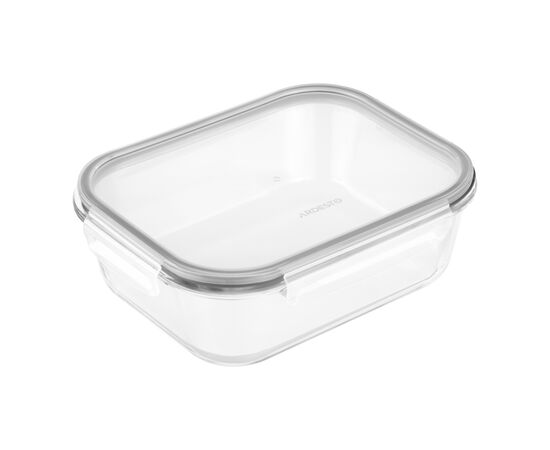 Харчовий контейнер Ardesto Gemini прямокутний, 2.26л, боросилікатне скло, прозорий (AR1222RCB)