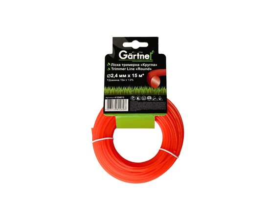 Жилка косильная Gartner "Круглая" 2,4 мм × 15 м (41224015)