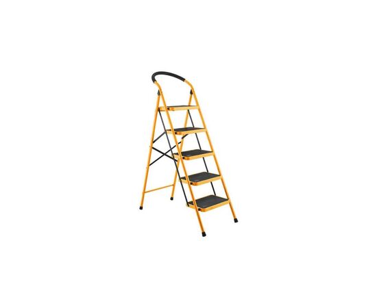 Лестница Tolsen стальная 139см, 5 ступенек (62685)