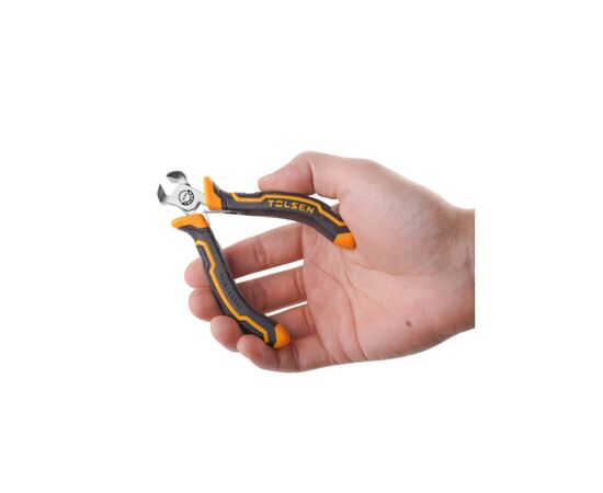 Кусачки Tolsen торцеві 115 мм Ерго рукоятки (10356), зображення 6