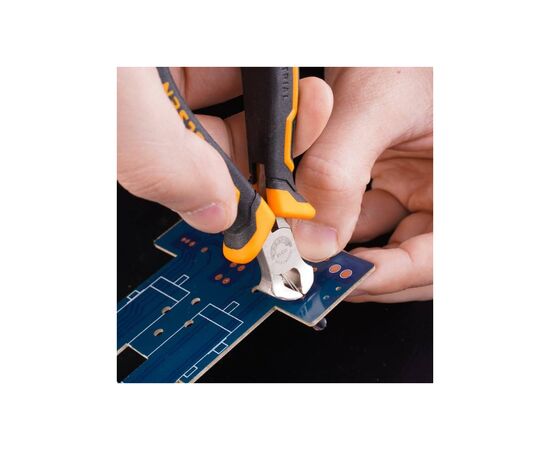 Кусачки Tolsen торцеві 115 мм Ерго рукоятки (10356)