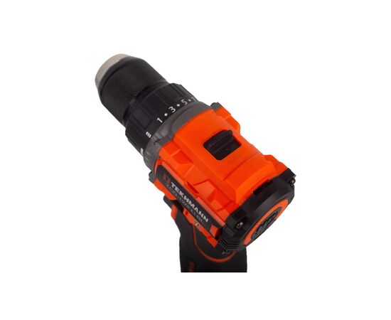 Шуруповерт Tekhmann TCD-12/2 Li BL, 12V, 2x1.5Ah (854606), изображение 2