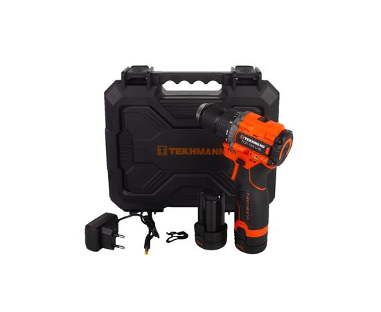 Шуруповерт Tekhmann TCD-12/2 Li BL, 12V, 2x1.5Ah (854606), изображение 4