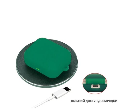 Чохол для навушників BeCover для Realme Buds Air 7 Pro Dark Green (714815), зображення 4