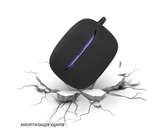 Чохол для навушників BeCover для JBL Tune Beam 2 Black (714824), зображення 3