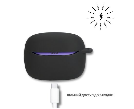 Чохол для навушників BeCover для JBL Tune Beam 2 Black (714824), зображення 4